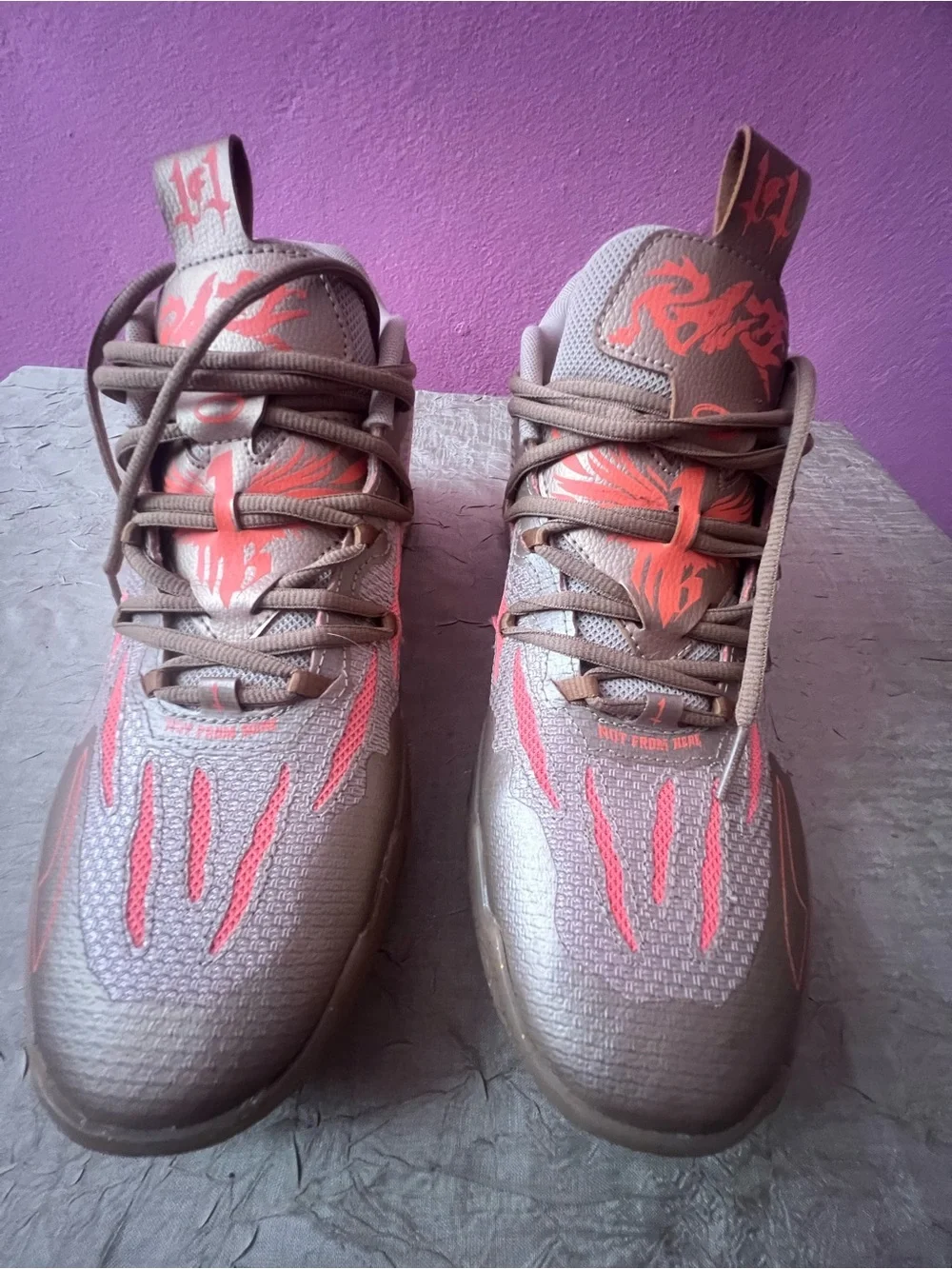 PUMA MB.01 Not From Here LaMelo Ball Men’s Basketball Shoes Size 9.5